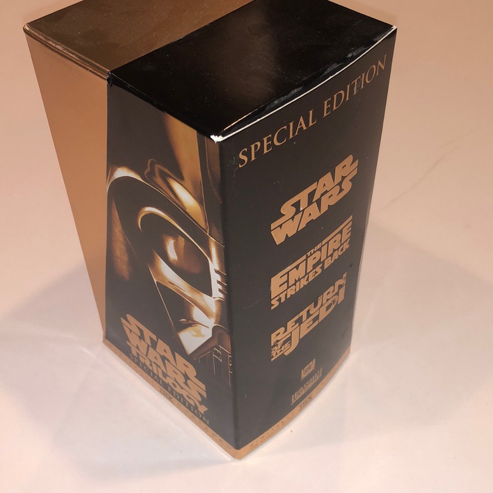 20th Century Fox Star Wars triology VHS set